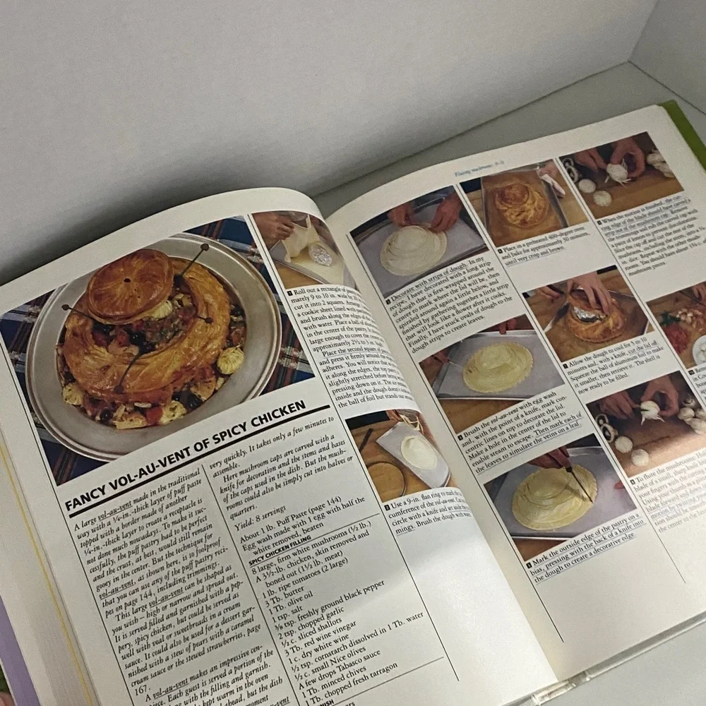 Jacques Pepin The Art of Cooking Volume 2 1988 Hardcover Classic